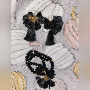 NWOT Handmade Guadalajara Jalisco 3 bracelets and earrings set